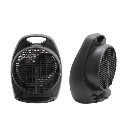 Goldair Black Programmable Thermostat Fan Heater