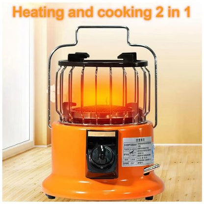 2 in 1 Portable Gas Heater and Stove