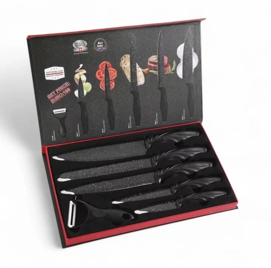 EVRYEALTH 6-piece knife set