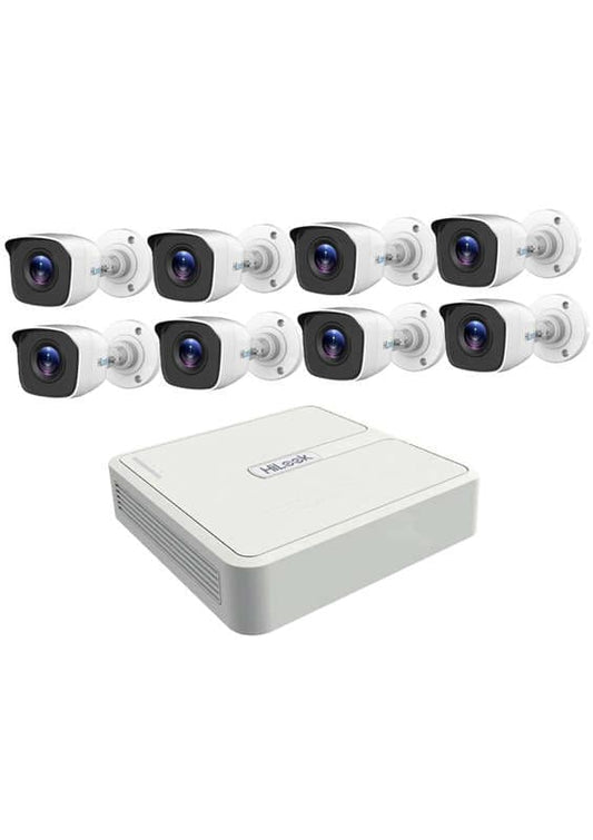 Hilook 1080P 8 Channel DVR & 8 Bullet Cameras DIY CCTV KIT