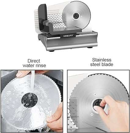 Sokany 500W Electric Food Slicer