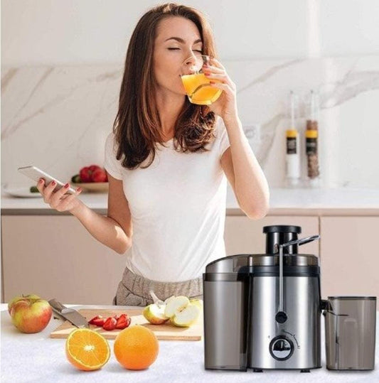 Sokany Dual Speeds Stainless Steel Juice Extractor Machine SK-03033 - 800W