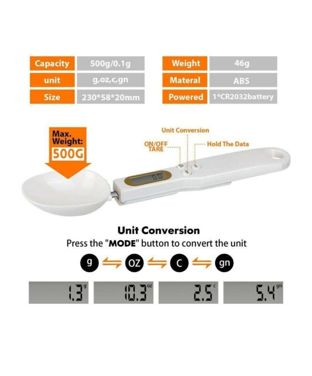 Sokany Digital Spoon Scale SK-19041