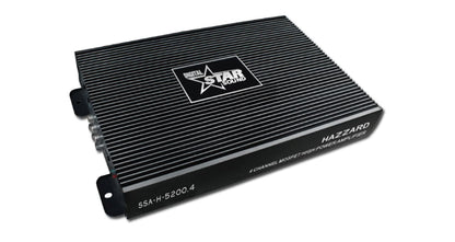 🔊 Starsound SSA-H-5200.4 – 5200W 4-Channel High-Efficiency MOSFET Car Amplifier