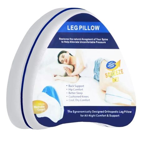 Cozi Knee and Leg Support Pillow – Memory Foam Comfort Cushion