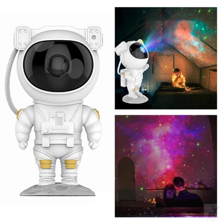 Astronaut Nebula Galaxy Projector Night Light
