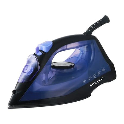 Sokany 1600W Steam Iron – 190ml Water Tank | Model: SK-11004