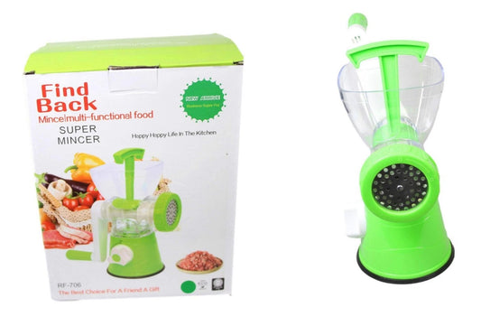 Multi-Functional Food Mincer & Grinder – Manual Hand Crank