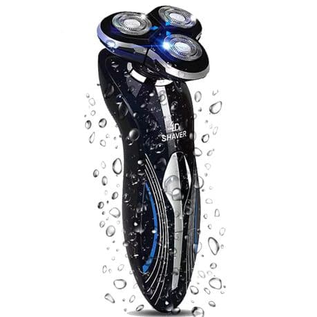 Portable 4D Dry & Wet Waterproof Rotary Shaver
