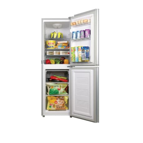 Goldair 300L Combi Refrigerator - Double Door Silver