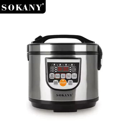 Sokany SK-07051 Digital Rice Cooker – 5L Capacity with Multi-Cooking Functions