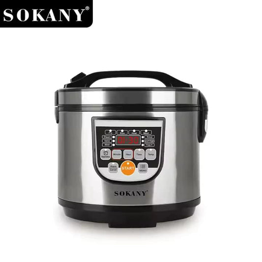 Sokany SK-07051 Digital Rice Cooker – 5L Capacity with Multi-Cooking Functions