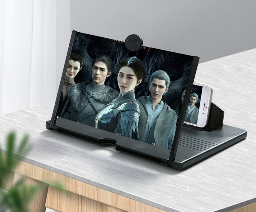 3D HD 12" Mobile Phone Screen Magnifier