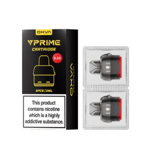Oxva VPrime Replacement Pod Cartridge 2Pc/Pack — 0.2Ω
