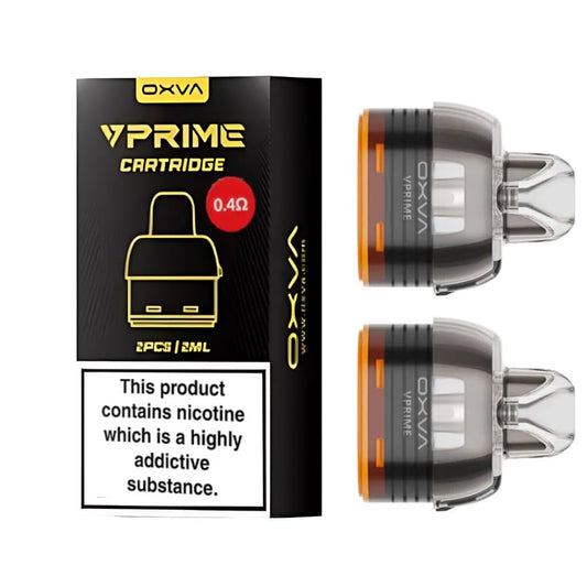 Oxva VPrime Replacement Pod Cartridge 2Pc/Pack — 0.4Ω