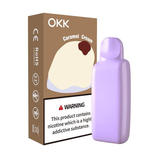 OKK Cross Cartridge 5000 Puffs — Caramel Cream (35mg)