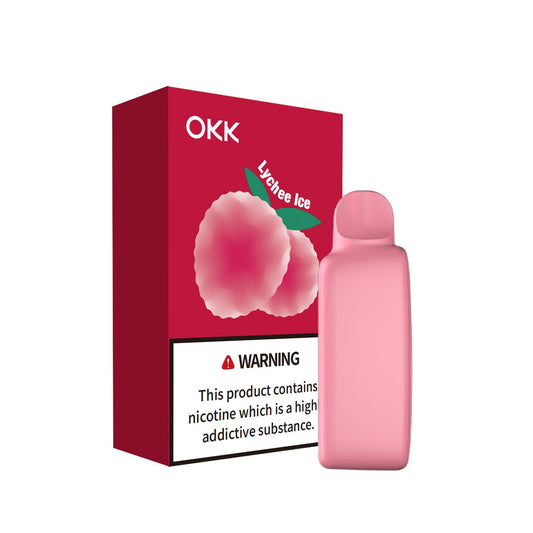 OKK Cross Cartridge 5000 Puffs — Lychee Ice (35mg)