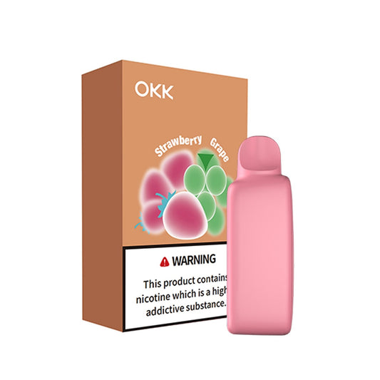 OKK Cross Cartridge 5000 Puffs — Strawberry Grape (35mg)