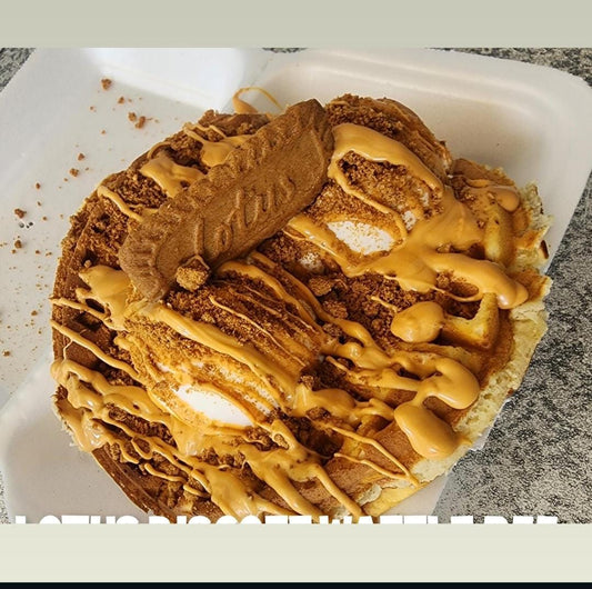 Lotus Biscoff Waffles