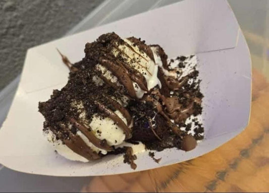 Warm Brownie Waffle