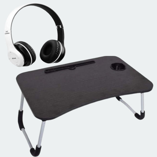 Laptop Table + P47 Wireless Headset Combo