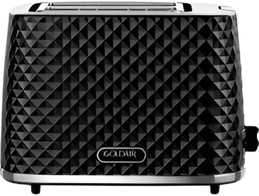 Goldair 2 Slice Toaster – GTT-5000 (Black, 885W)