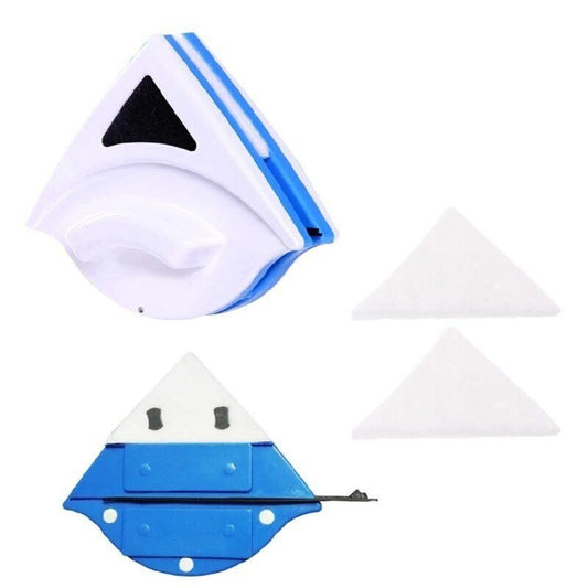 Double-Sided Magnetic Glass Cleaner – Window Cleaning Tool