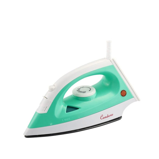 Condere EL-3277 1400W Non-Stick Dry & Steam Iron – Green
