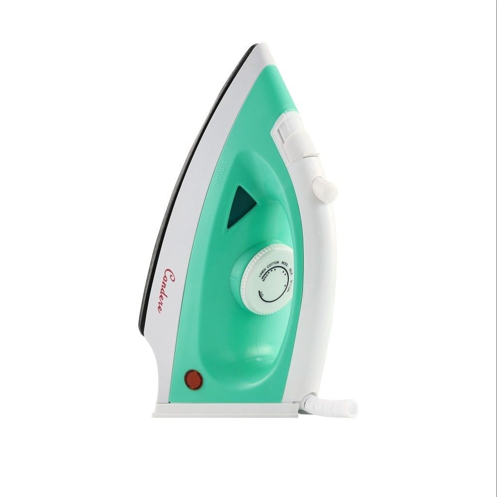 Condere EL-3277 1400W Non-Stick Dry & Steam Iron – Green – J&T Essa Traders