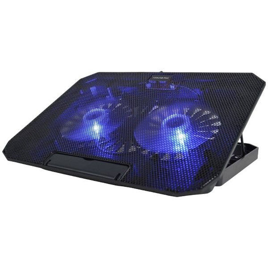 Notebook Cooling Partner N99 – Laptop Cooling Pad with LED Lights (Black)