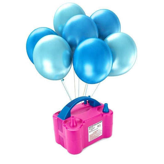 Electric Balloon Pump – Model 73005 | Dual Nozzle Inflator (Pink)
