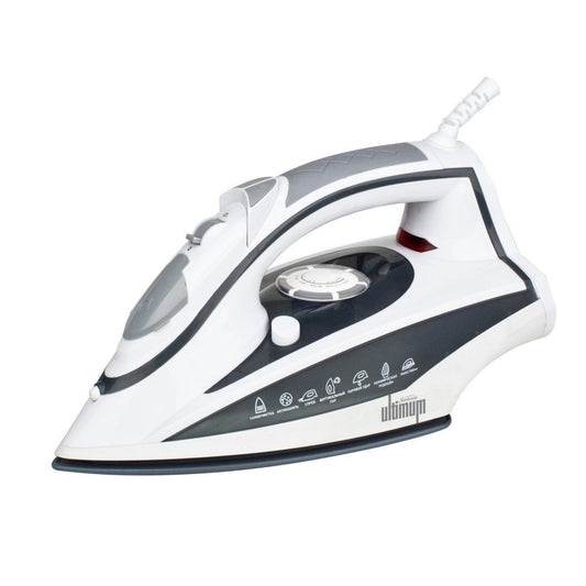Sunbeam Ultimum SUSS-2200 Steam Iron – White/Black (2200W)