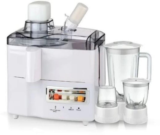 Sokany SK-03029 800W 4-in-1 Juicer Mixer Grinder – White (4 Jars)