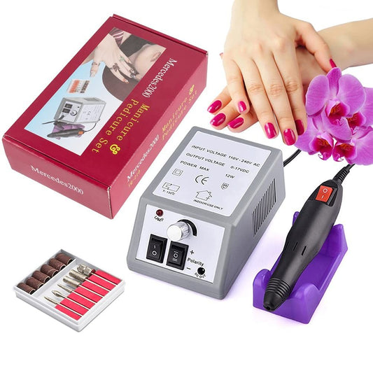 Mercedes 2000 Manicure & Pedicure Electric Nail Drill Set