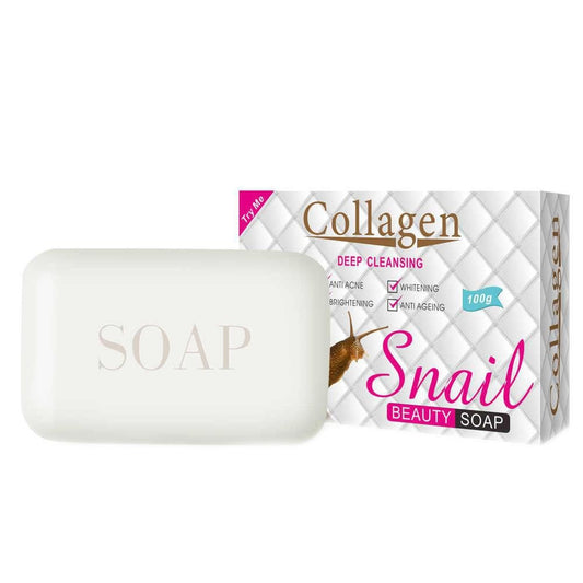 Collagen Deep Cleansing Snail Beauty Soap – 100 g