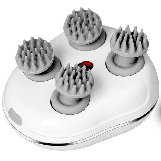 Smart Scalp Massager Heated Brush – Electric Head Massager for Stress Relief