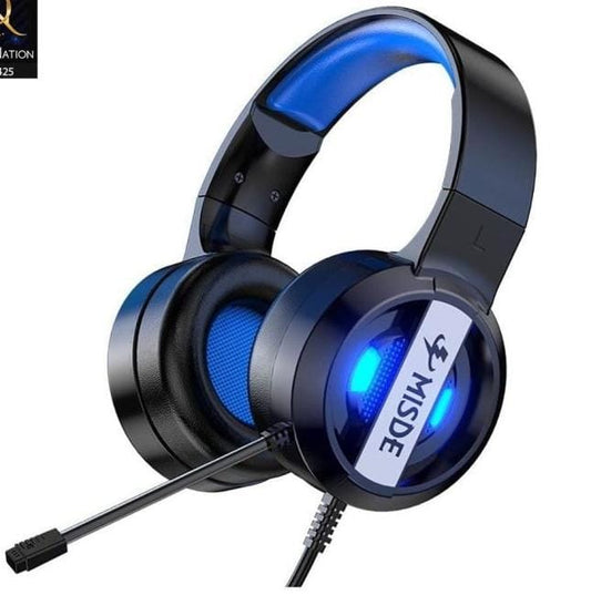 MISDE A8 Headset With Microphone & Multi LED Light