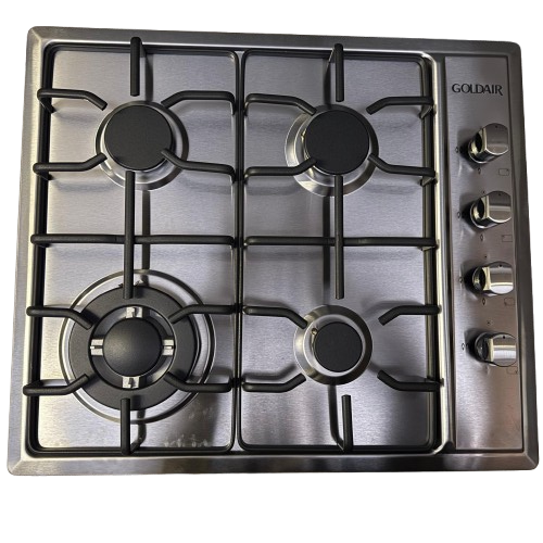 Goldair GSGH-410 4-Burner Stainless Steel Gas Hob – LPG