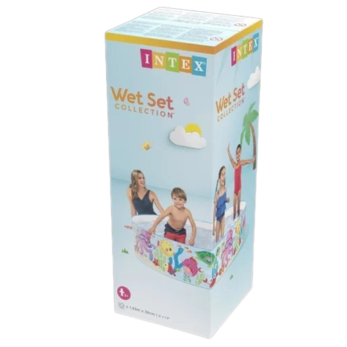 Intex Play Ocean Inflatable Pool – 183 cm × 38 cm