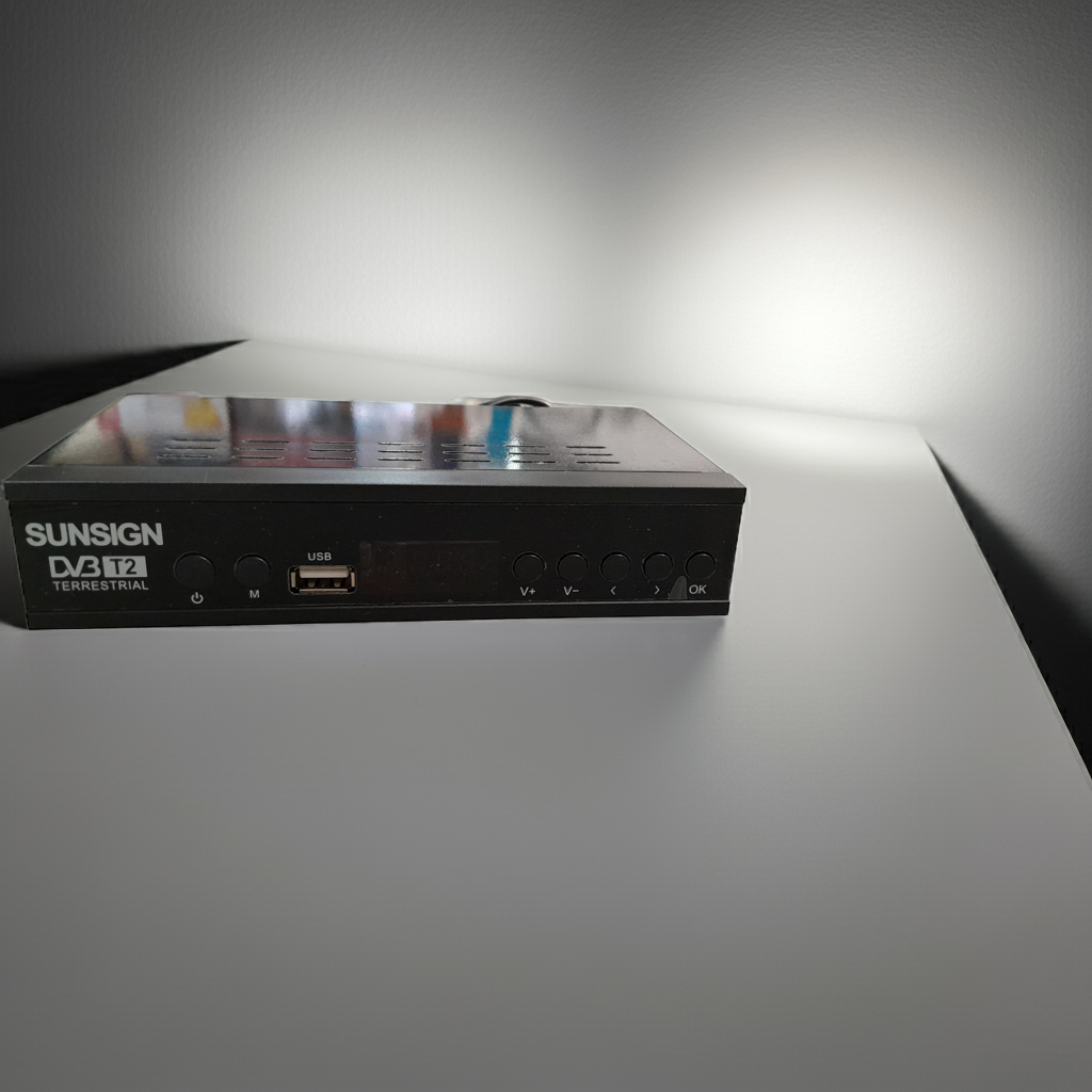 Sunsign DV3-T2 HD Digital TV Decoder with USB PVR and Multimedia Playback