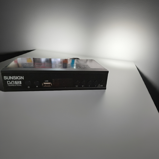 Sunsign DV3-T2 HD Digital TV Decoder with USB PVR and Multimedia Playback