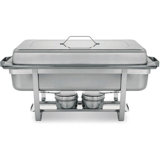 Condere CK-02 10L Double Pan Chafing Dish – Stainless Steel, Rectangular