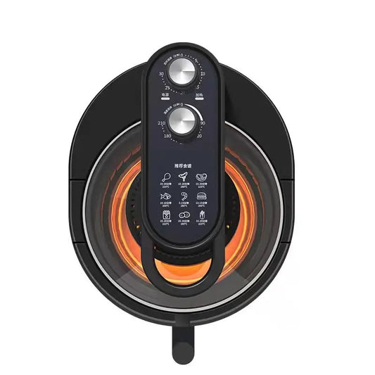 SU TAI 10L Oil-Free Air Fryer – Transparent Window, Timed, Multi-Function