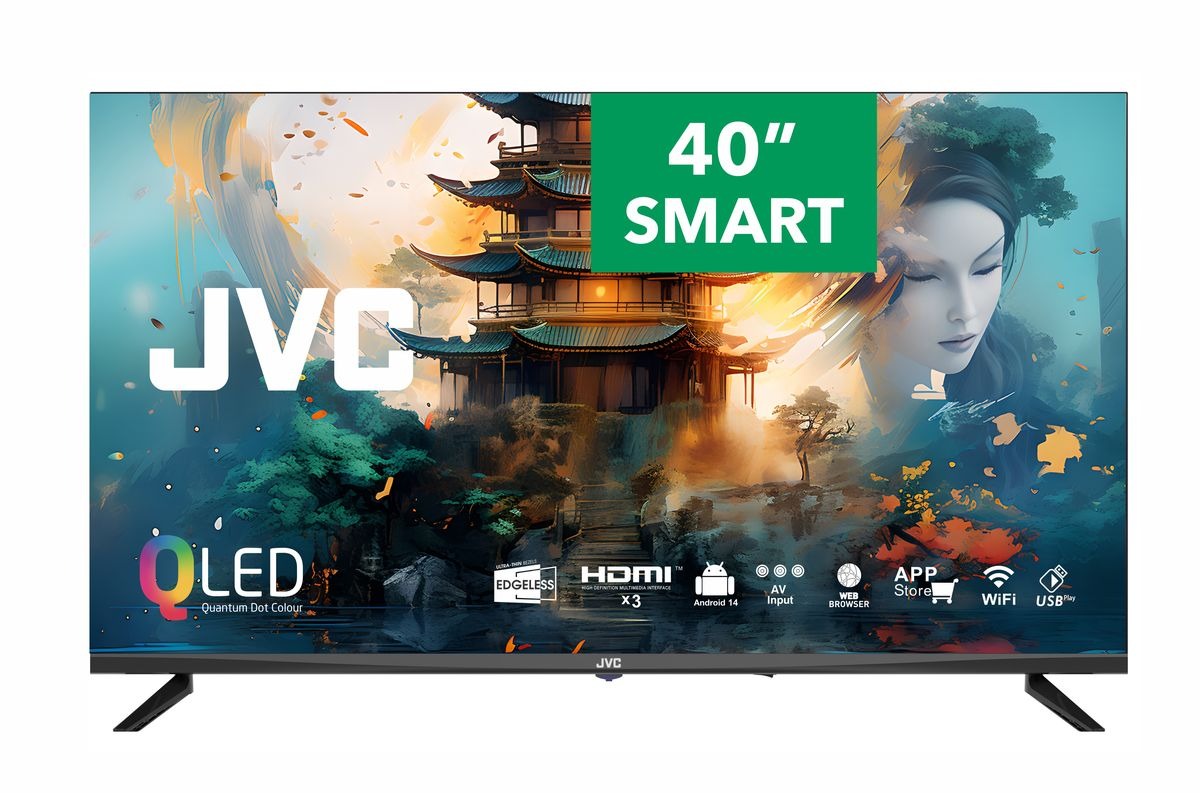 JVC 40" Full HD QLED Smart TV – LT-40NQ5165