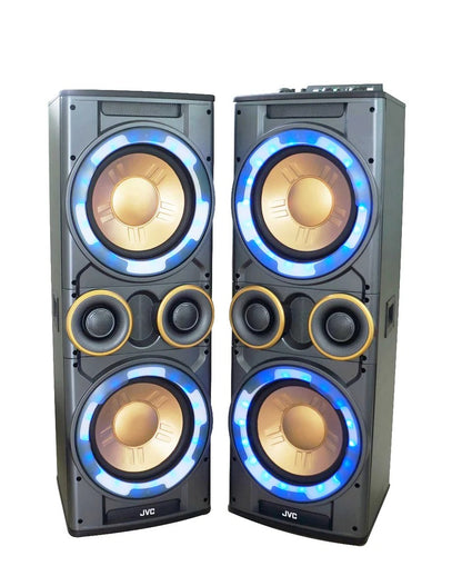 JVC 4800W Dual Active Speakers – Model XS-N728PB
