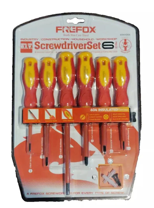 FREFOX Insulated Screwdriver Set – 6 Pieces