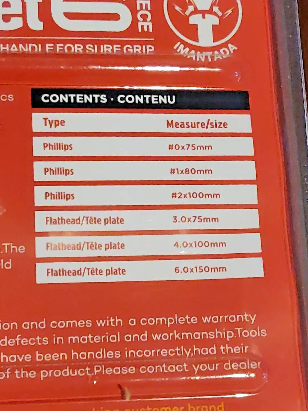 FREFOX Insulated Screwdriver Set – 6 Pieces