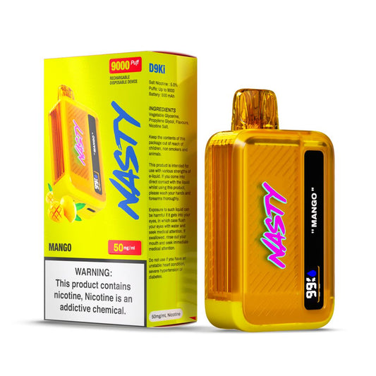Nasty Bar Disposable 9000 Puffs - Mango (50mg)