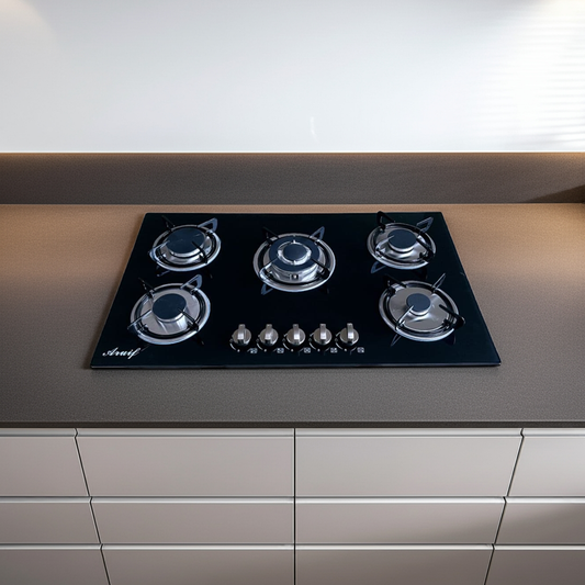 Build-In 5 Plate Gas Burner Stove