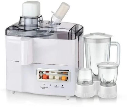 SOKANY SK-03029 800 W Juicer Mixer Grinder (4 Jars, White)